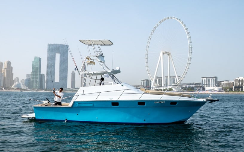 A-Salt Weapon Sport Fishing 40 piede (13m) Barca a motore a Dubai Harbour in affitto a Dubai