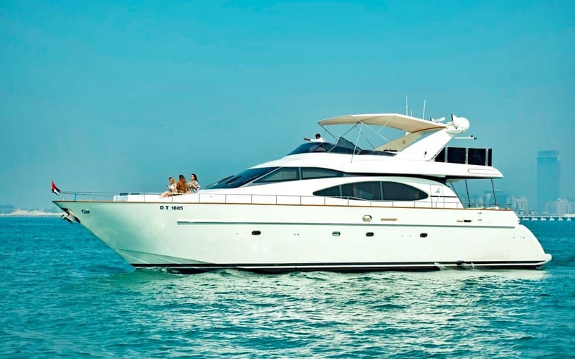 Motorboot Azimut 80 ft in Dubai Marina te huur in Dubai