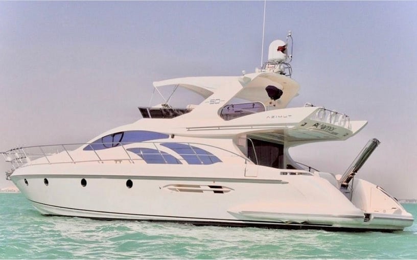 Motorboot Azimut 50 ft in Dubai Marina te huur in Dubai