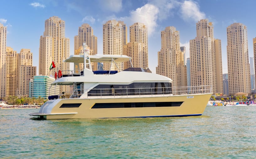 Catamaran Sky Walker Explora 60 ft in Dubai Harbour te huur in Dubai