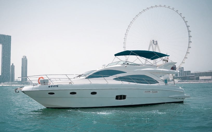 Motorboot Majesty Lagoona 56 ft in Dubai Harbour te huur in Dubai