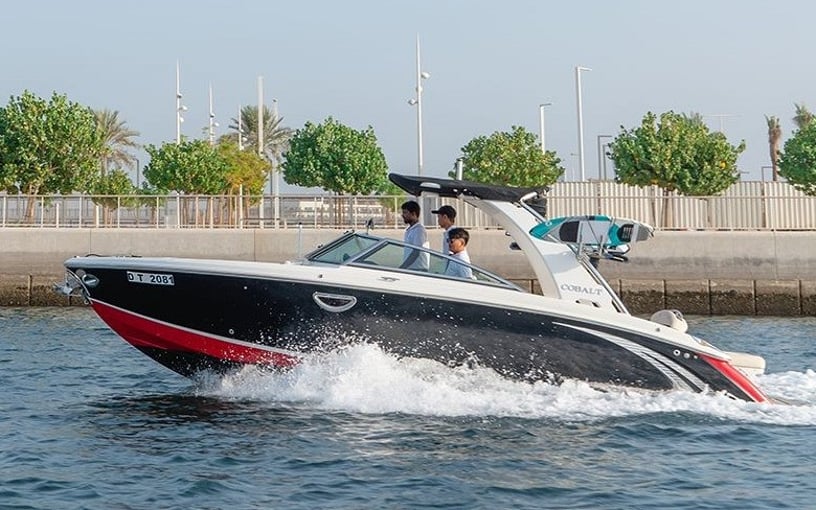 Motorboot Cobalt Mavic 28 ft in Dubai Marina te huur in Dubai