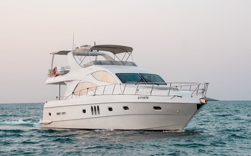 Majesty Silver Creek 61 ft Power boat in Dubai Harbour for rent in Dubai