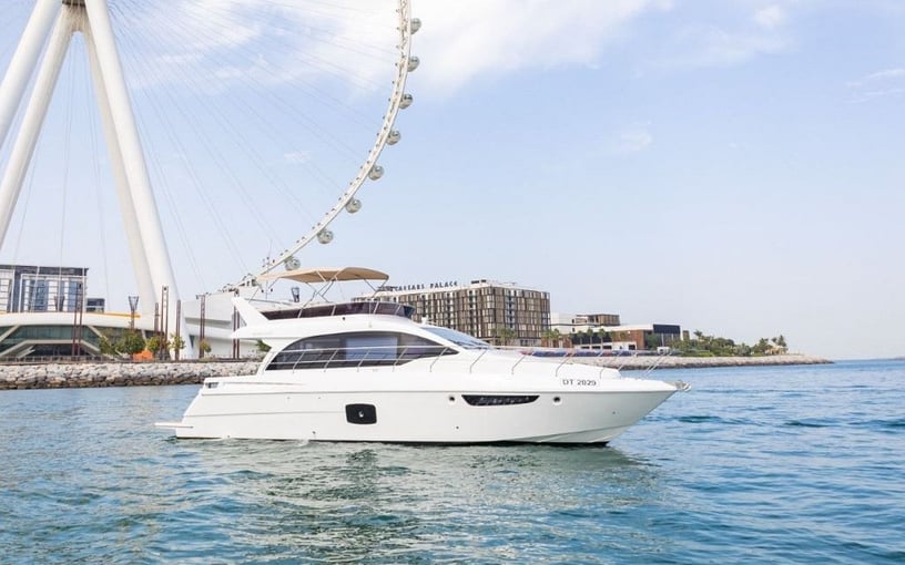 Sky Walker Axa 52 ft Power boat in Dubai Harbour for rent in Dubai