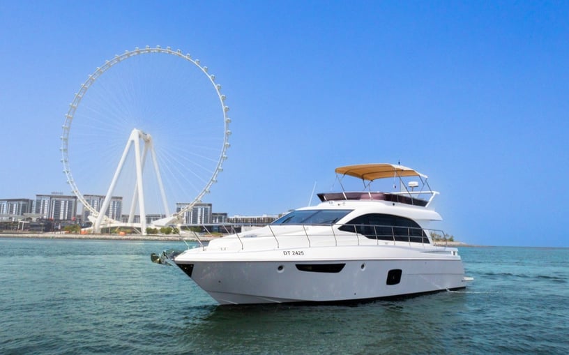 Sky Walker Fin 52 ft Power boat in Dubai Harbour for rent in Dubai