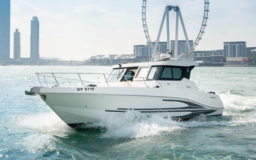 Silver Craft Storm 36 pied Bateau à moteur à Dubai Harbour à louer à Dubai