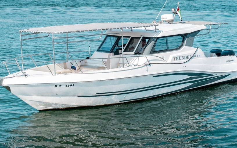 إيجار Silver Craft Thunder 36 قدم زورق قوي فيDubai Marina في دبي