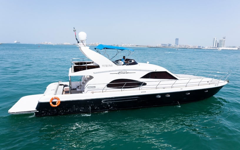 Motorboot As Marine Wukong 1 68 ft in Dubai Harbour te huur in Dubai