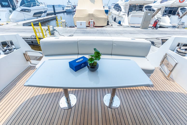 Sky Walker Art 52 ft (16m) Power boat in Dubai Harbour for rent in Dubai 5