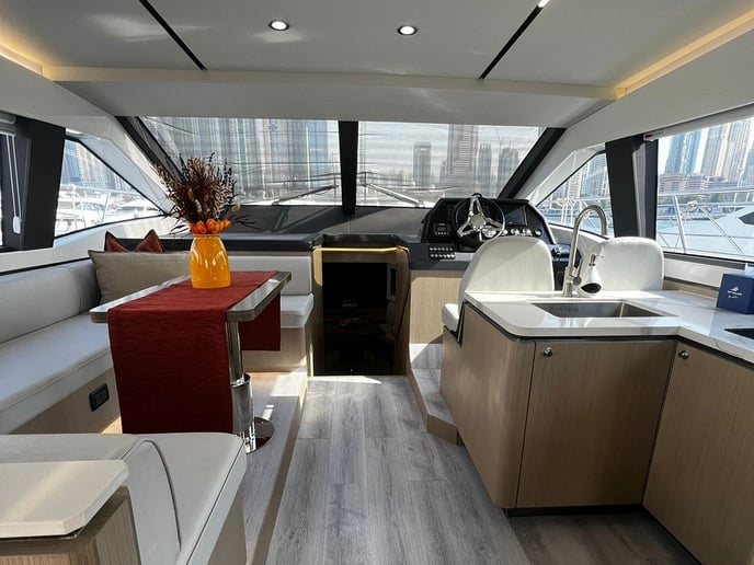 Sky Walker Ava 52 ft (16m) Power boat in Dubai Harbour for rent in Dubai 4