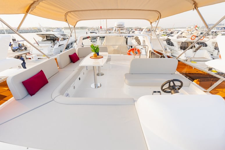 Sky Walker Ava 52 ft (16m) Power boat in Dubai Harbour for rent in Dubai 2