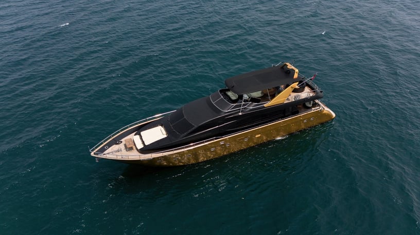 Azimut Anna with Jacuzzi 85 ft (26m) Power boat in Dubai Harbour for rent in Dubai 1