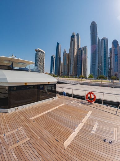 Sky Walker Explora 60 ft (19m) Catamaran in Dubai Harbour for rent in Dubai 10
