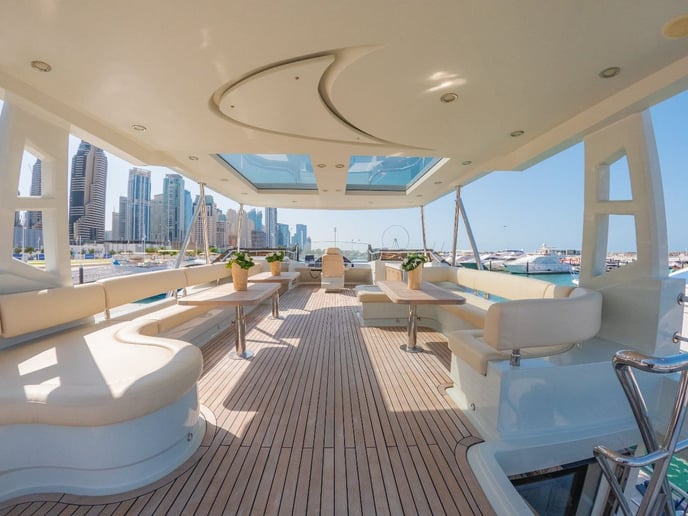 Sky Walker Explora 60 ft (19m) Catamaran in Dubai Harbour for rent in Dubai 2