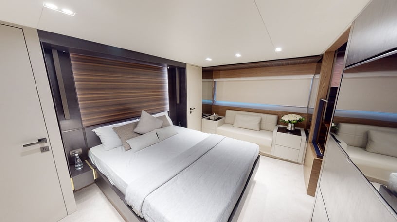 إيجار Ferretti 67 قدم (21m) زورق قوي فيدبي هاربر في دبي 6
