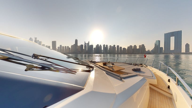 Ferretti 78 ft (24m) Power boat in Dubai Harbour for rent in Dubai 13