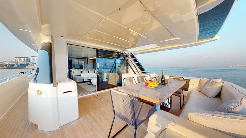 Ferretti 78 ft (24m) Power boat in Dubai Harbour for rent in Dubai 2
