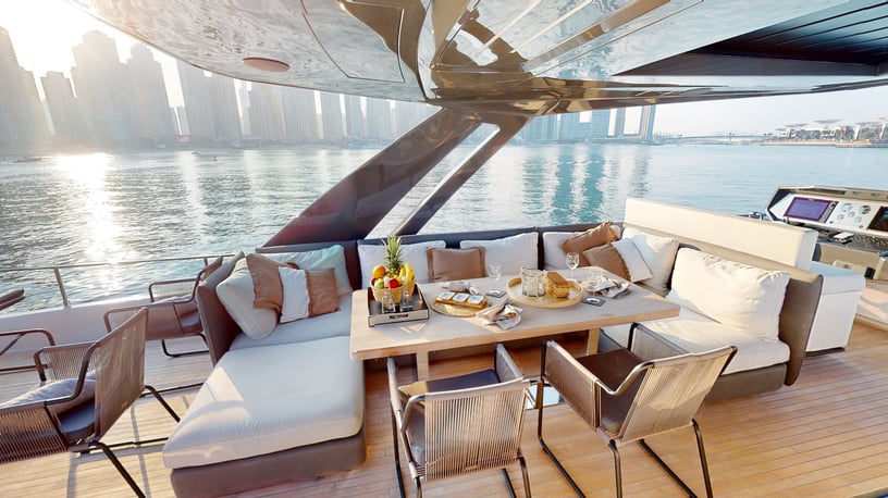 Ferretti 78 ft (24m) Power boat in Dubai Harbour for rent in Dubai 8