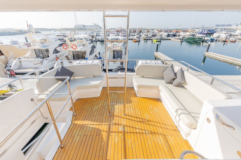 Sky Walker Fibo 62 ft (19m) Power boat in Dubai Harbour for rent in Dubai 15