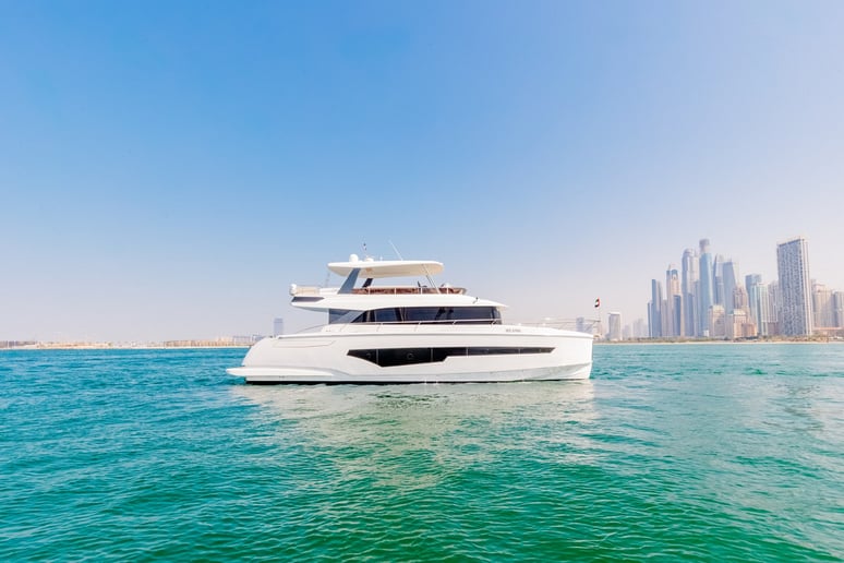 Sky Walker Fibo 62 ft (19m) Power boat in Dubai Harbour for rent in Dubai 22