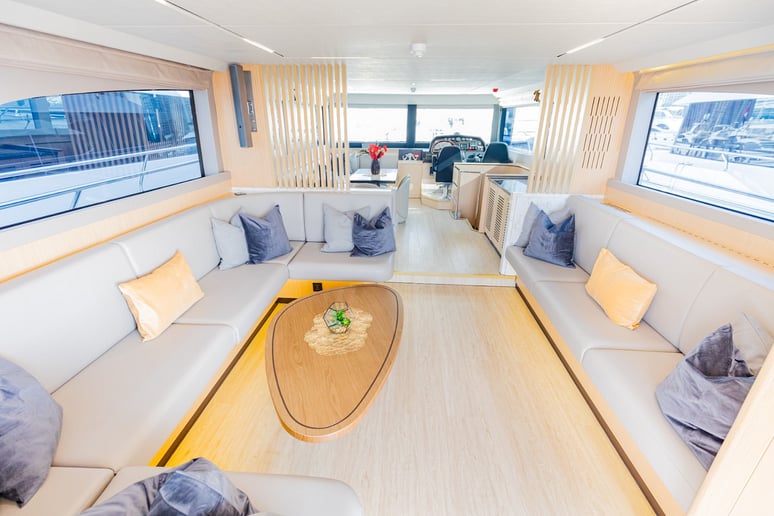 Sky Walker Fibo 62 ft (19m) Power boat in Dubai Harbour for rent in Dubai 11