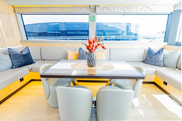 Sky Walker Fibo 62 ft (19m) Power boat in Dubai Harbour for rent in Dubai 14