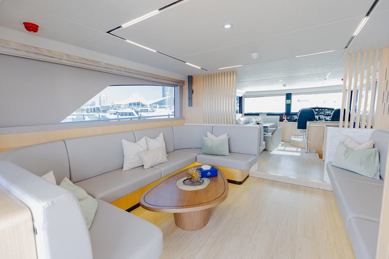 Sky Walker Gala 62 ft (19m) Power boat in Dubai Harbour for rent in Dubai 7