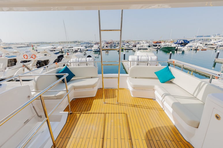 Sky Walker Gala 62 ft (19m) Power boat in Dubai Harbour for rent in Dubai 11