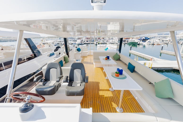Sky Walker Gala 62 ft (19m) Power boat in Dubai Harbour for rent in Dubai 10