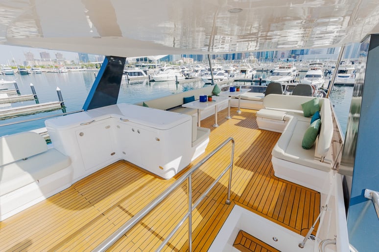 Sky Walker Gala 62 ft (19m) Power boat in Dubai Harbour for rent in Dubai 12