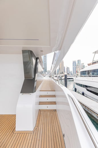 Sky Walker Infinity 60 ft (19m) Catamaran in Dubai Harbour for rent in Dubai 17