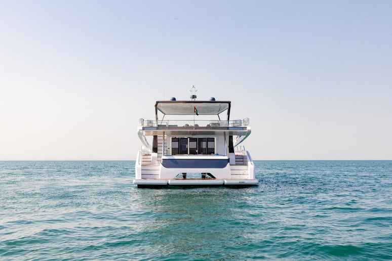 Sky Walker Infinity 60 ft (19m) Catamaran in Dubai Harbour for rent in Dubai 22