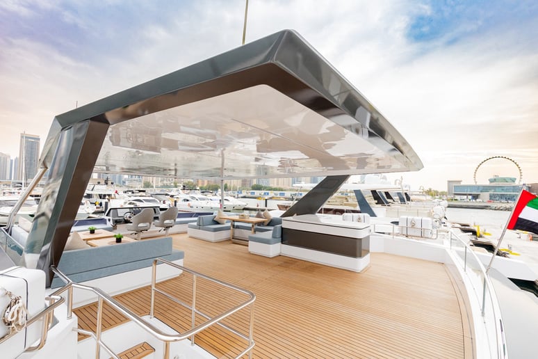 Sky Walker Infinity 60 ft (19m) Catamaran in Dubai Harbour for rent in Dubai 15