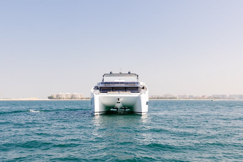 Sky Walker Infinity 60 ft (19m) Catamaran in Dubai Harbour for rent in Dubai 12