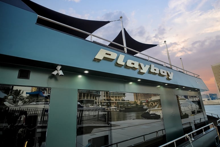 Play Boy Houseboat 100 ft (31m) Houseboat in Business Bay for rent in Dubai 5