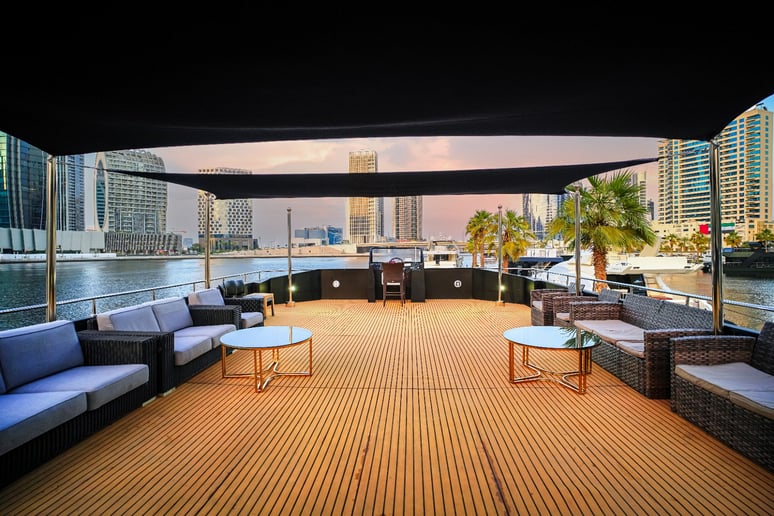 Play Boy Houseboat 100 ft (31m) Houseboat in Business Bay for rent in Dubai 6