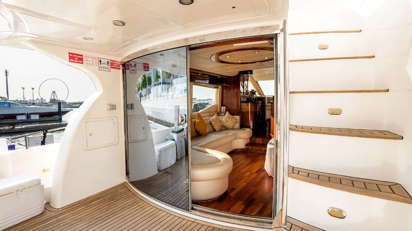 Dubai'de kiralık Majesty Silver Creek 61 ft (19m) Motorlu tekne - Dubai Harbour 4