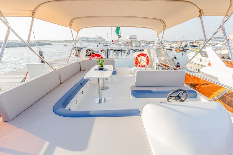 Sky Walker Ace 52 ft (16m) Power boat in Dubai Harbour for rent in Dubai