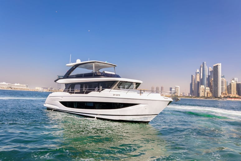 Sky Walker Amie X62 Sport 62 ft (19m) Power boat in Dubai Harbour for rent in Dubai 11
