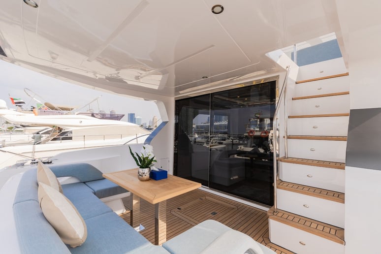 Sky Walker Amie X62 Sport 62 ft (19m) Power boat in Dubai Harbour for rent in Dubai 19
