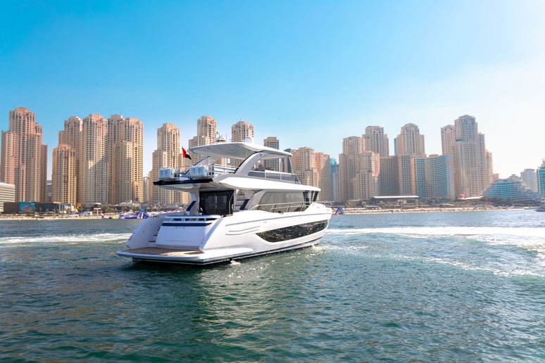 Sky Walker Amie X62 Sport 62 ft (19m) Power boat in Dubai Harbour for rent in Dubai 20