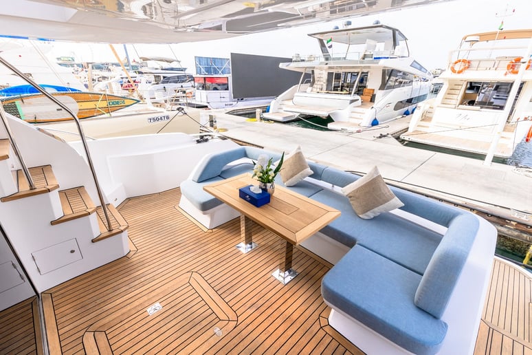 Sky Walker Amie X62 Sport 62 ft (19m) Power boat in Dubai Harbour for rent in Dubai 18