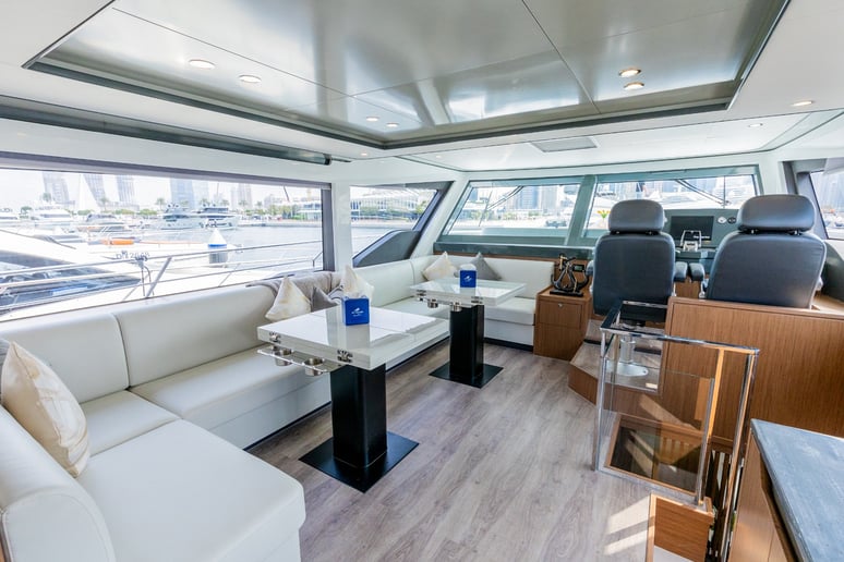 Sky Walker Amie X62 Sport 62 ft (19m) Power boat in Dubai Harbour for rent in Dubai 10