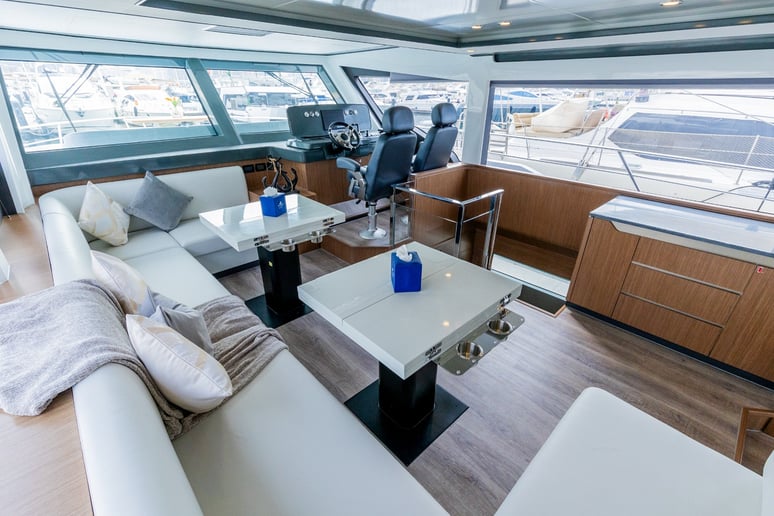Sky Walker Amie X62 Sport 62 ft (19m) Power boat in Dubai Harbour for rent in Dubai 9