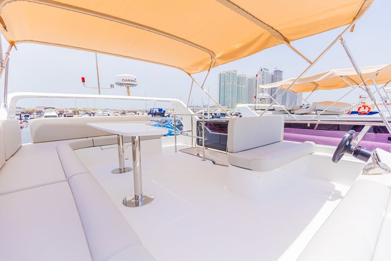 Sky Walker Axa 52 ft (16m) Power boat in Dubai Harbour for rent in Dubai 4