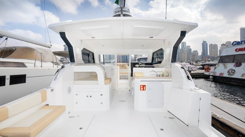 Silver Craft Storm 36 pie (11m) Barco de motor en Dubai Harbour para alquiler en Dub&aacute;i 4