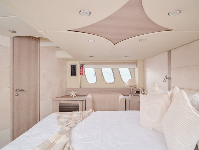 Sunseeker Satoshi 64 ft (20m) Power boat in Dubai Harbour for rent in Dubai 6