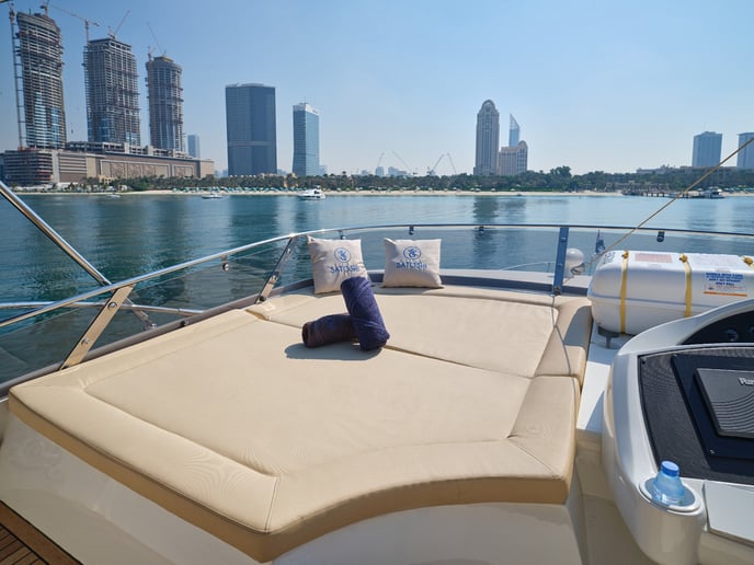 Sunseeker Satoshi 64 ft (20m) Power boat in Dubai Harbour for rent in Dubai 1