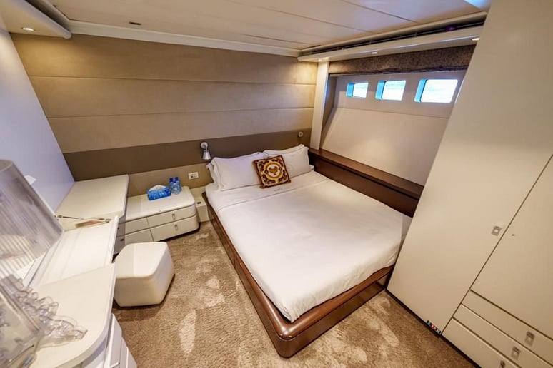 Nedship Khalili 110 ft (34m) Power boat in Dubai Harbour for rent in Dubai 13