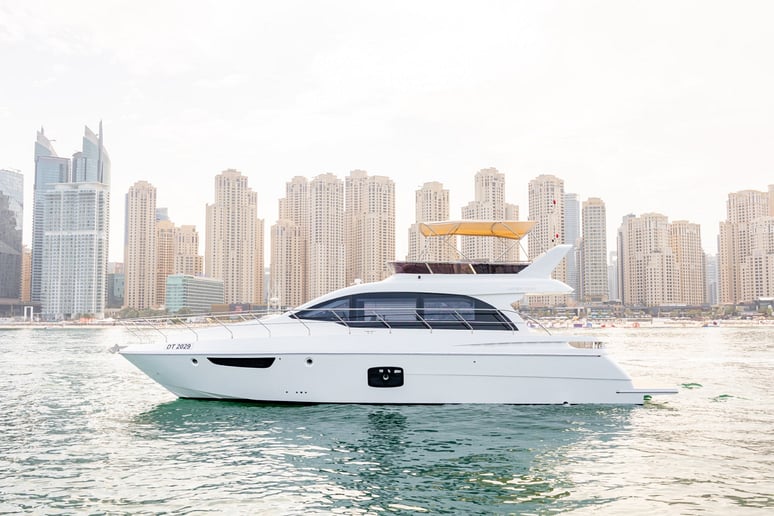 Sky Walker Uno 52 ft (16m) Power boat in Dubai Harbour for rent in Dubai